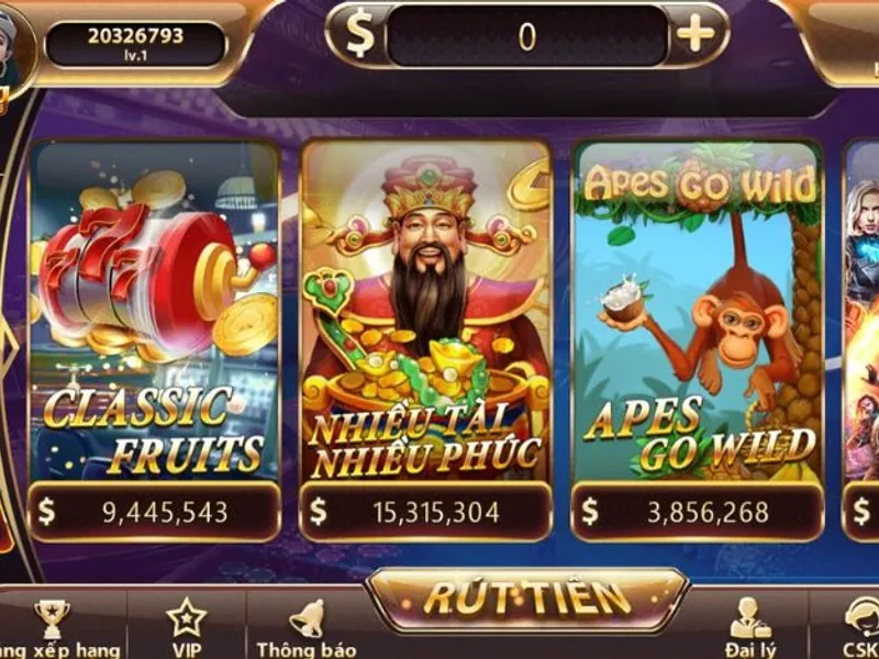 Thư viện trò chơi slot đa dạng và jackpot lớn